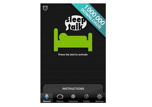 Dispositivos para dormir: la grabadora de conversaciones sobre el sueño te informará sobre tu sueño