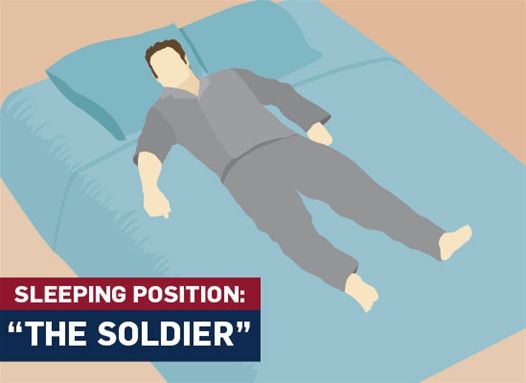 ¿Qué puede decir la posición en la que una persona duerme sobre ella?