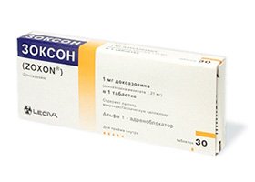Zoxon tabletták prosztatitisz kezelésére